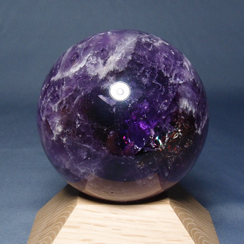 G1236アメシスト（紫水晶）玉