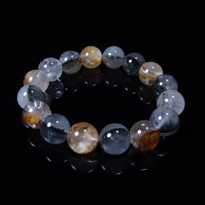 日本産水晶ブレスレット