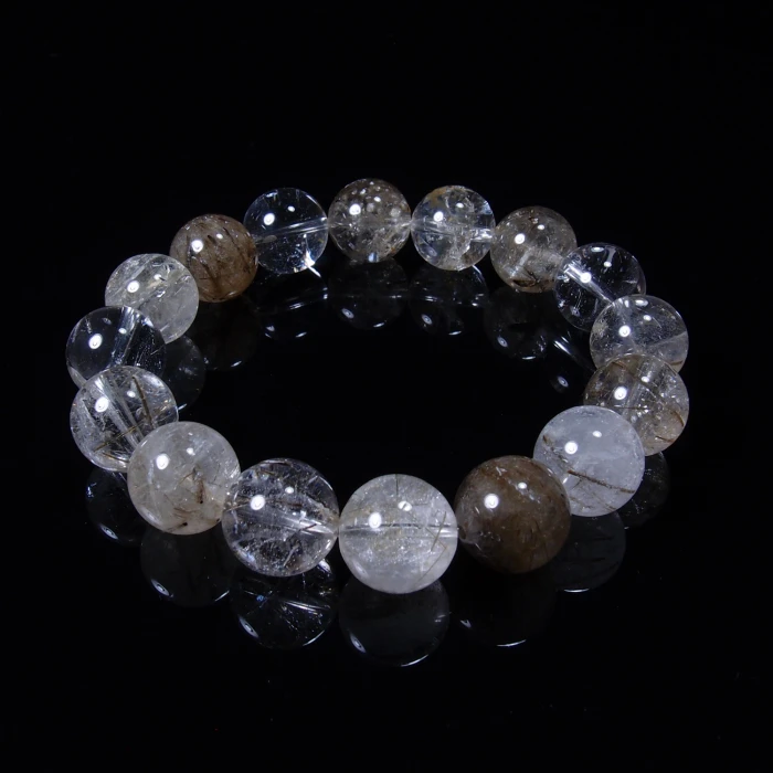 日本産水晶ブレスレット