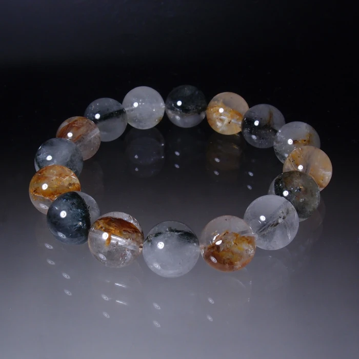 BYS5033山梨県増富産水晶ブレスレット