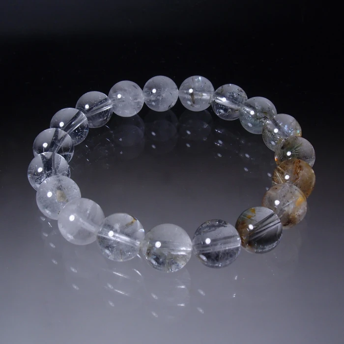 BYS5034山梨県増富産水晶ブレスレット