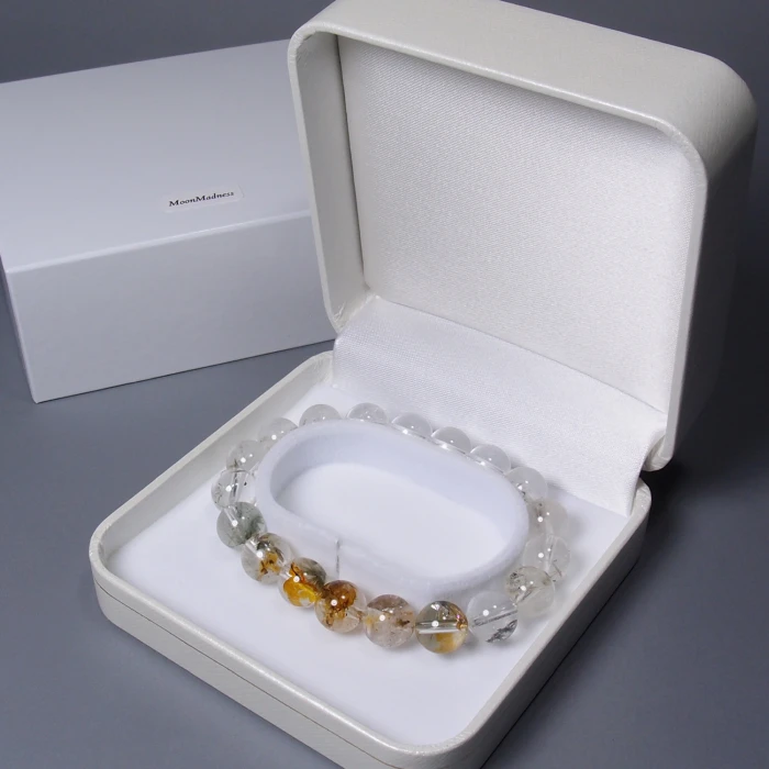 BYS5034山梨県増富産水晶ブレスレット