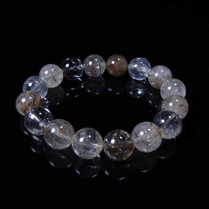 BYS5036山梨県竹森産水晶ブレスレット