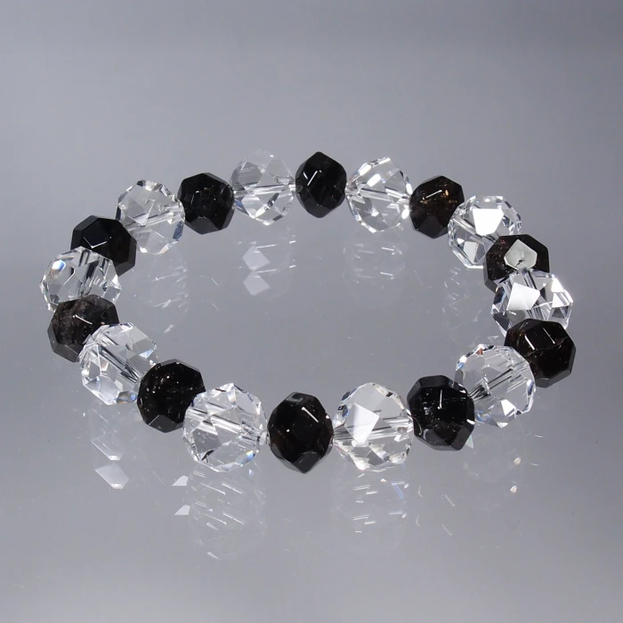 BYS5040山梨県産水晶ブレスレット