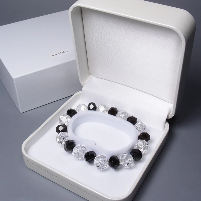 BYS5040山梨県産水晶ブレスレット