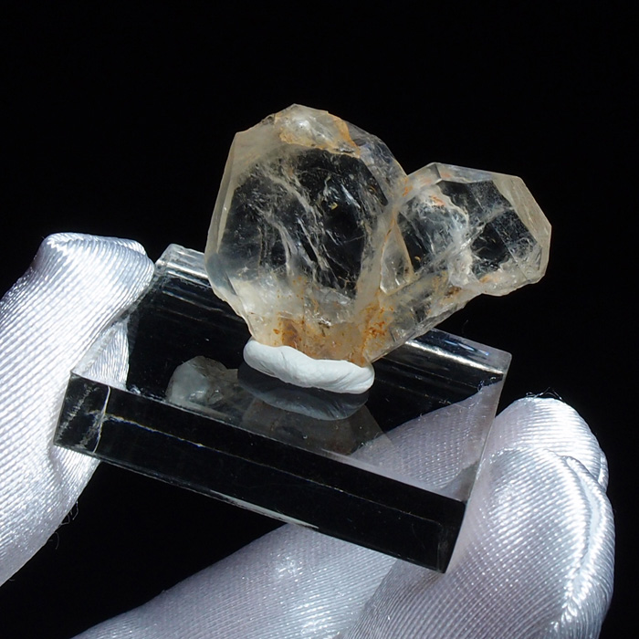 長崎県奈留島産 日本式双晶 Japantwin 国産鉱物標本 原石 美術品・